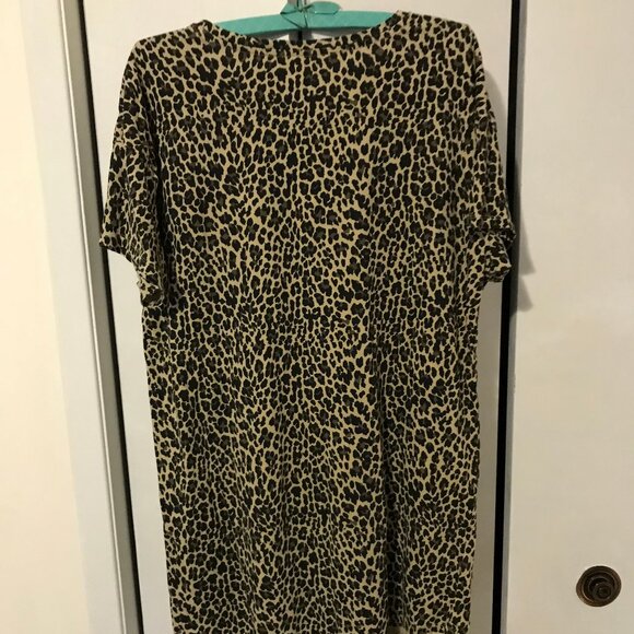 George Ladies Animal Print Night Leisure Shirt Size Extra Large - Picture 2 of 2